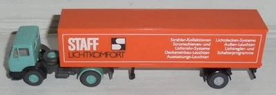 Wiking 24547 MB 1619 Valigia Rimorchio "Staff Luce Comfort" Scala H0 #F3# - Immagine 1 di 4