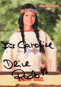 Radost Bokel, Originalautogramm, alte Autogrammkarte, u.a. "Momo" - Picture 1 of 1