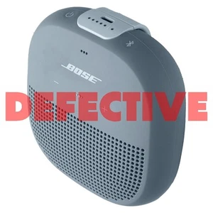 DEFECTUEUX Bose - Enceinte Bluetooth Portable SoundLink Micro - Bleu Pierre - Photo 1 sur 4