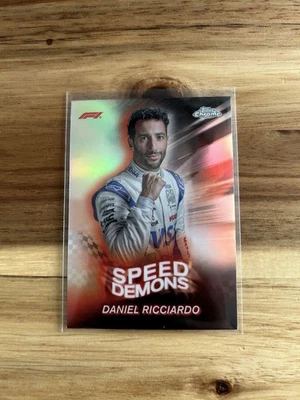 2024 Topps Chrome Formula 1 Speed Demons Daniel Ricciardo - Image 1 of 2