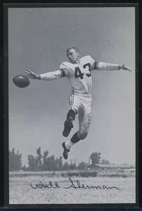 1957 Los Angeles Rams Team Issue Will Sherman ExMt+ St. Mary's - Imagen 1 de 1