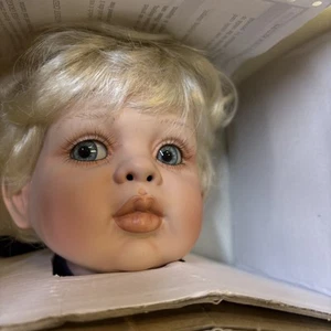 26" Fayzah Spanos Jacques Vinyl Doll w/Original Hang Tag HAND SIGNED Sailor - Picture 1 of 5