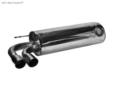 Bastuck Sports Exhaust + Adapter BMW 1 Series F20 F21 125i Pre-Facelift 2x76mm Sharp - Image 1 of 2