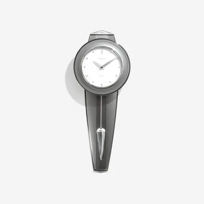 Reloj de Pared Londres Péndulo, Gris, 57 x 22 x 6,5 cm Totalmente Nuevo Foto 1 de 4