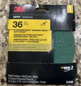 3M™ Green Corps™ Sanding Disc with Stikit™ attachment, 6 inch, 36 grit, 31548 - Picture 1 of 2