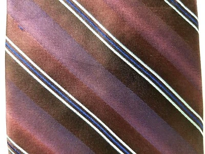 Corbata Express Hombre Multicolor Rayas 100% Seda Usada en Excelente Condición Foto 1 de 3