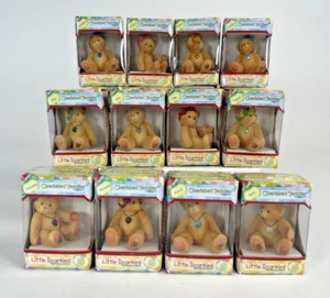 Cherished Teddies Mini Little Sparkels Complete Set of 12 Month Birthstone - Picture 1 of 7