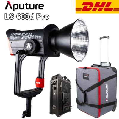 Aputure LS 600d Pro 600W 5600K V-mount LED Video Light Waterproof Bowens Mount - Image 1 of 4