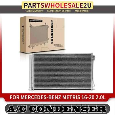 AC Condenser w/ Receiver Drier for Mercedes-Benz Metris 2016 2017-2020 L4 2.0L - Image 1 of 4