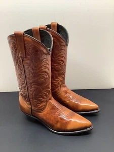 Vintage Miss Rodeo USA Acme Leather Cowgirl Western Boots 6.5M 78428 - Picture 1 of 9