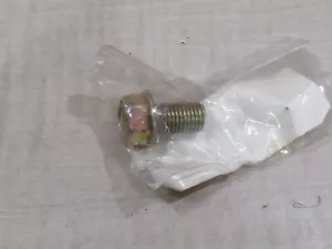 GENUINE NOS OEM YAMAHA STRAIGHT SCREW PLUG 90340-12005 YSR50 PW80 BW80 YT125 175 - Picture 1 of 2
