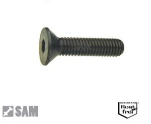 Senkkopfschrauben SCHWARZ DIN 7991 A2 Edelstahl M6 - verschiedene Längen - Bild 1 von 1