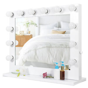 Vanity Mirror With Lights - Hollywood Style Makeup Mirror 14 Dimmable LEDs Bulbs
