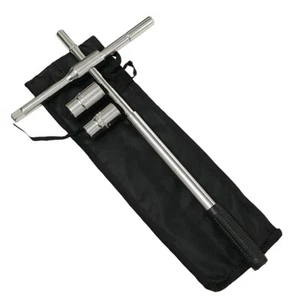 Cr-V Lug Wrench 4-Way Tire Tool Wheel Set Sockets 17/19 21/23mm Cross Wrench - Picture 1 of 9