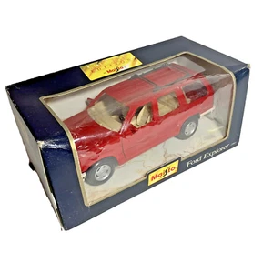 Maisto 1992 Ford Explorer Special Edition Solid Red 1:24 Diecast New Open Box - Picture 1 of 6