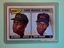 1965 Topps #16 Houston Rookie Stars HOF Joe Morgan SWEET CARD