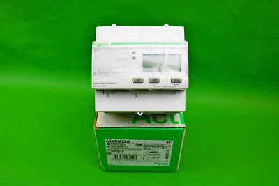 Schneider Acti9 5A LCD Digital Power Meter DIN Rail Mounted A9MEM3210 (A5798) - Image 1 of 4