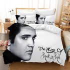 Legendary Music King of Rock Elvis Presley Full Bedding Duvet Covers Set (4pcs)