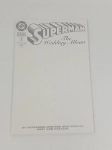 Album Superman: The Wedding One-Shot (1996) DC Comics High Grade bianco goffrato - Foto 1 di 3