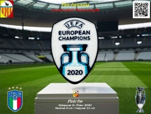 Badge Patch Euro 2024 Vainqueur Euro 2020 maillot Jersey foot Italie - Picture 1 of 5