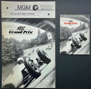 Grand Prix ORIGINAL UK Press Campaign Book John Frankenheimer James Garner 1966 - Picture 1 of 10