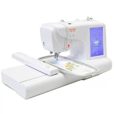 Home Computerized Sewing Machine Embroidery Machine Embroidery Machine Desktop  - Image 1 of 4