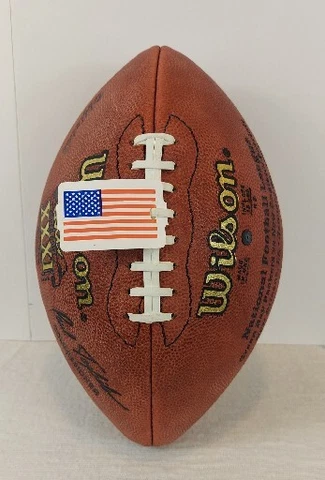 SUPER BOWL XXXI FOOTBALL-SUPER BOWL 31 GAME BALL-PACKERS VS PATRIOTS Cover