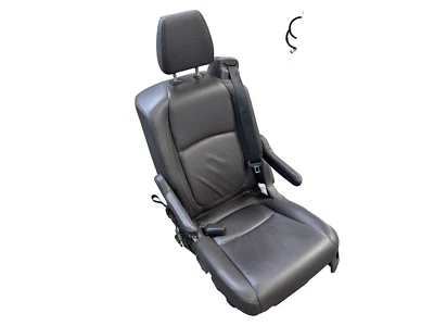 Honda Odyssey 2018-2020 segunda fila lado izquierdo conjunto de asiento completo cuero marrón Foto 1 de 4