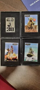 Star Wars Jumbo Pin Set Celebration V And 30TH Anniversary Logo - Picture 1 of 7