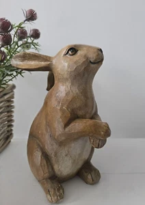 Deko-Hase Osterhase 22 cm braun Kaninchen Hase Shabby Osterdeko Ostern - Bild 1 von 9