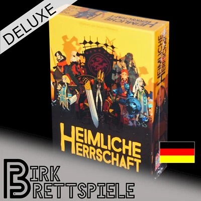 BOARD GAME CIRCUS Heimliche Herrschaft Kickstarter Version NEU Hidden Leaders 1. Edition