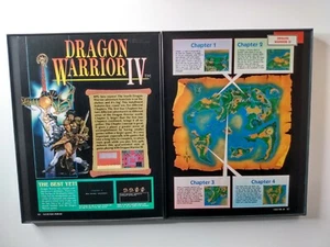Framed Dragon Warrior IV NES Nintendo 1993 retro video game wall art Quest 4 - Picture 1 of 6