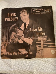 Elvis Presley LOVE ME TENDER (GREAT ROCK N ROLL 45/PS) #6643 - Bild 1 von 11