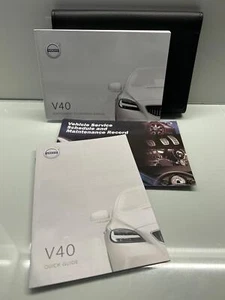 VOLVO V40 OWNERS PACK / SUPPLEMENT TO OWNERS MANUAL + WALLET. 2016~2019 (2018)!! - Picture 1 of 7