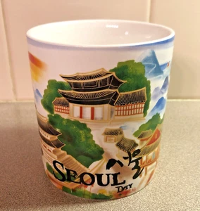 Taza Starbucks Coffee Korea Series Seoul Day 16 OZ coleccionable - Imagen 1 de 5
