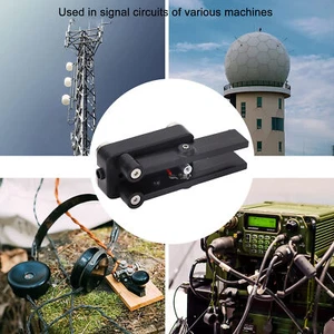 Double Paddle Telegraph Key With 3.5mm Interface Cable Magnetic Base Morse Code - Zdjęcie 1 z 22