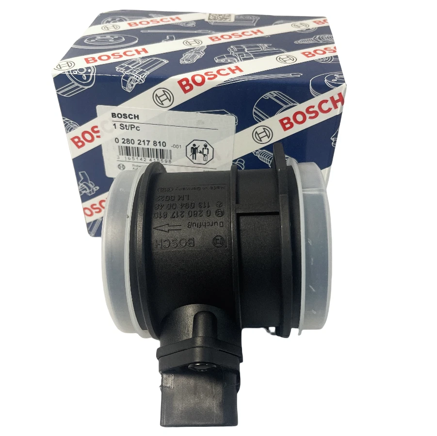 0280217810 Air Mass Flow Sensor MAF For Bosch Mercedes Benz E430 E500 G500 ML430 Foto 1 de 4