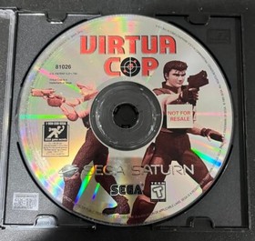 Virtua Cop (Sega Saturn, 1995) Disc Only