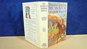 NANCY DREW EARLY NO SPINE SYMBOL 1933B-9 INTERNALS #5 THE SECRET AT SHADOW RANCH - Picture 1 of 16