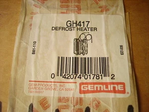 Genuine Gemline Defrost Heater GH417 G 141958 5300141958 G-141958  - Picture 1 of 3