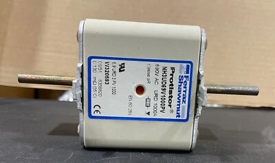 NEW FERRAZ Shawmut NH3UD69V1000PV PROTISTOR FUSE 1000A 690V W320593A - Image 1 of 2