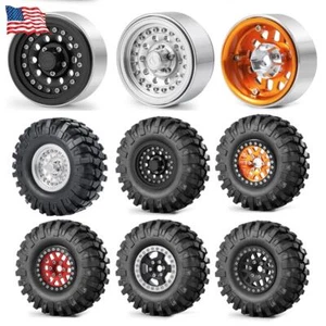 Llantas de rueda de neumáticos a escala 1/10"" 108 mm para piezas de rastreo de rocas de radiocontrol 1/10 D90 SCX10 - Imagen 1 de 98