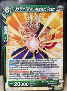 SS Son Gohan Release Power DBS Card BT22-63-R - Picture 1 of 2