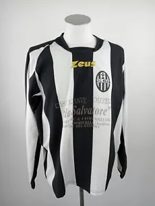 ZEUS NOLA N 13 MAGLIA CALCIO TRIKOT UOMO TG. XL SOCCER JERSEY VINTAGE - Foto 1 di 6