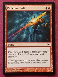 Magic The Gathering SHADOWMOOR PINCTURE BOLT tarjeta roja Magic The Gathering - Imagen 1 de 2