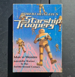 Robert Heinlein’s Starship Troopers Bookcase Game Man vs Monster Complete - Picture 1 of 10