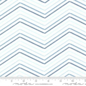 Lakeside Gatherings Flannel Zig Zag Cloud Primitive Gatherings Moda 1/2 Yard - Picture 1 of 1