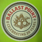 Ballast Point Celebrating 20 Years Beer Coaster Mat With Sextant California 2016