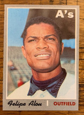 1970 TOPPS BASEBALL FELIPE ALOU #434 NRMT+