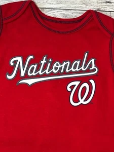 Washington Nationals 6-9 Month Child One Piece New Genuine MLB Juan Sotto #22 - Picture 1 of 9